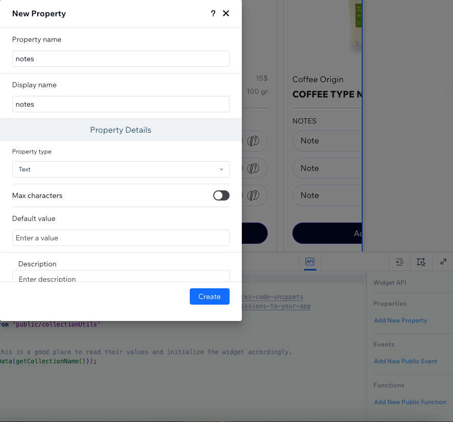 Create Property