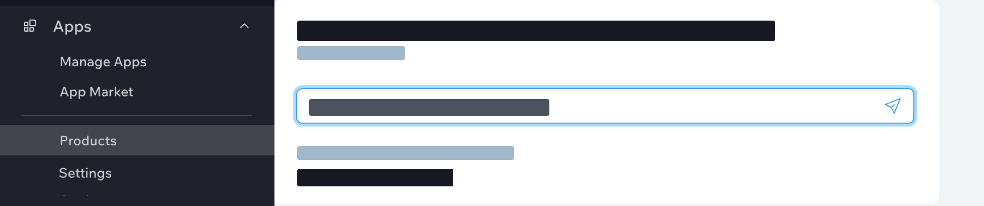 Sidebar structure