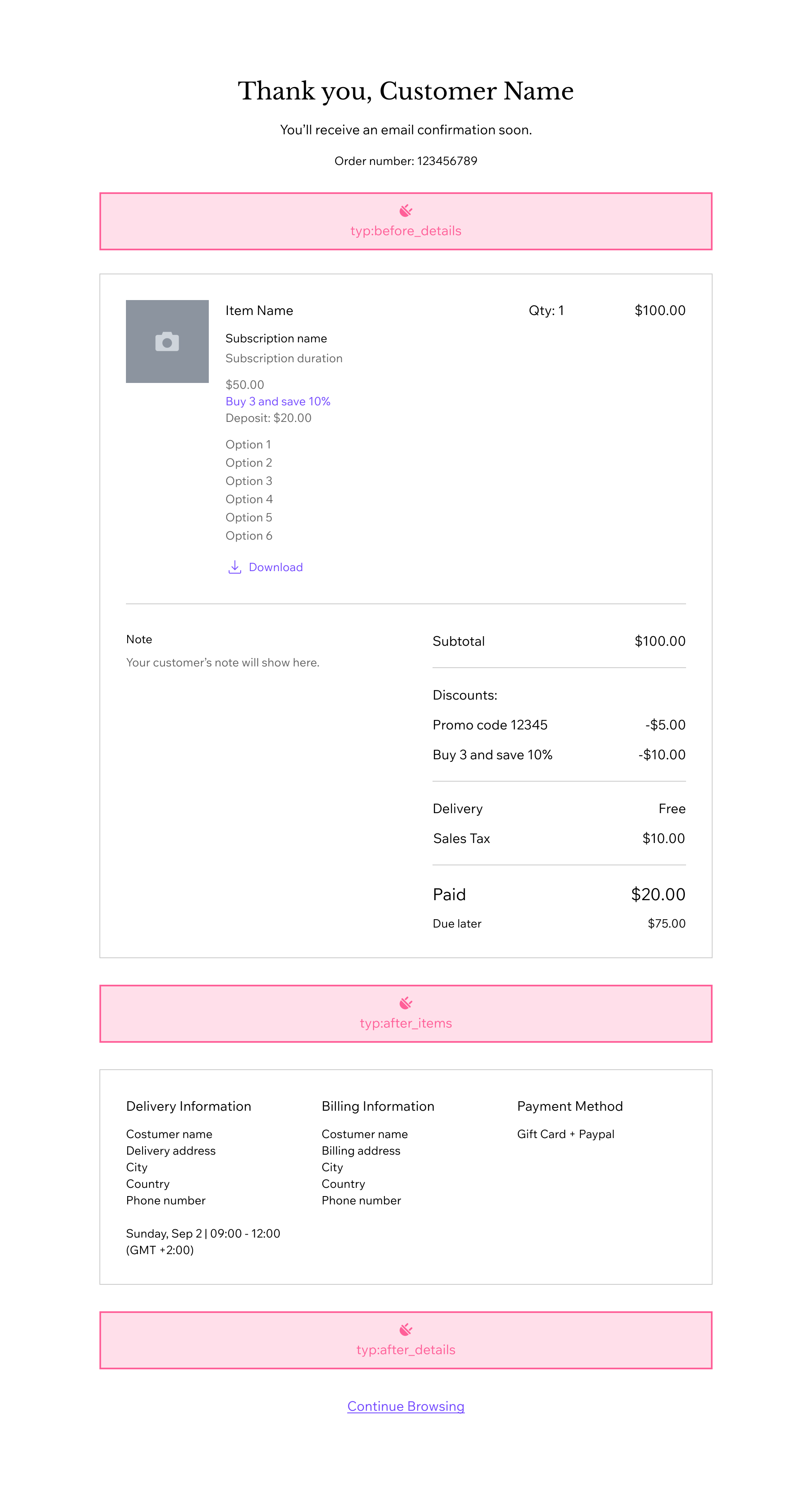 thank-you-page-slots