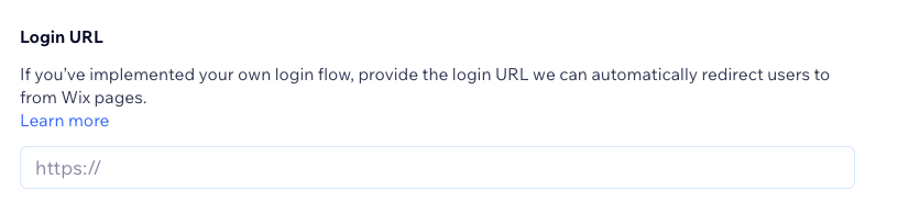 Login URL