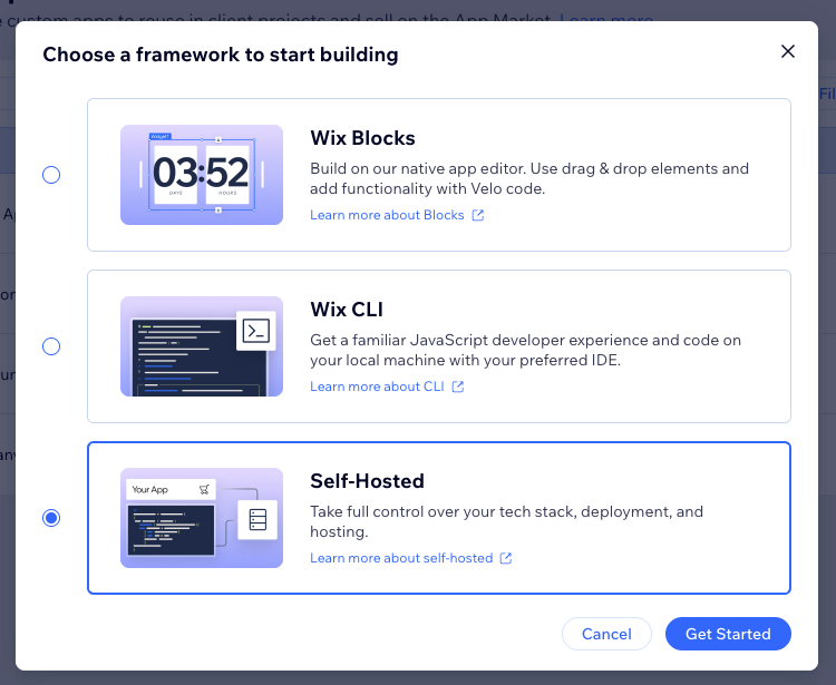 choose-app-framework