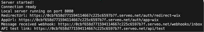 App server URLs