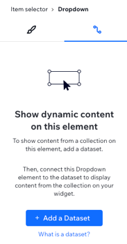 Add your first dataset