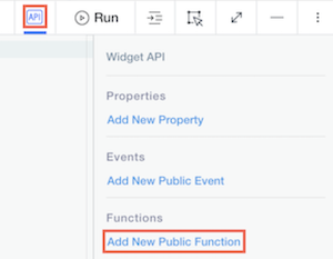 add new public function