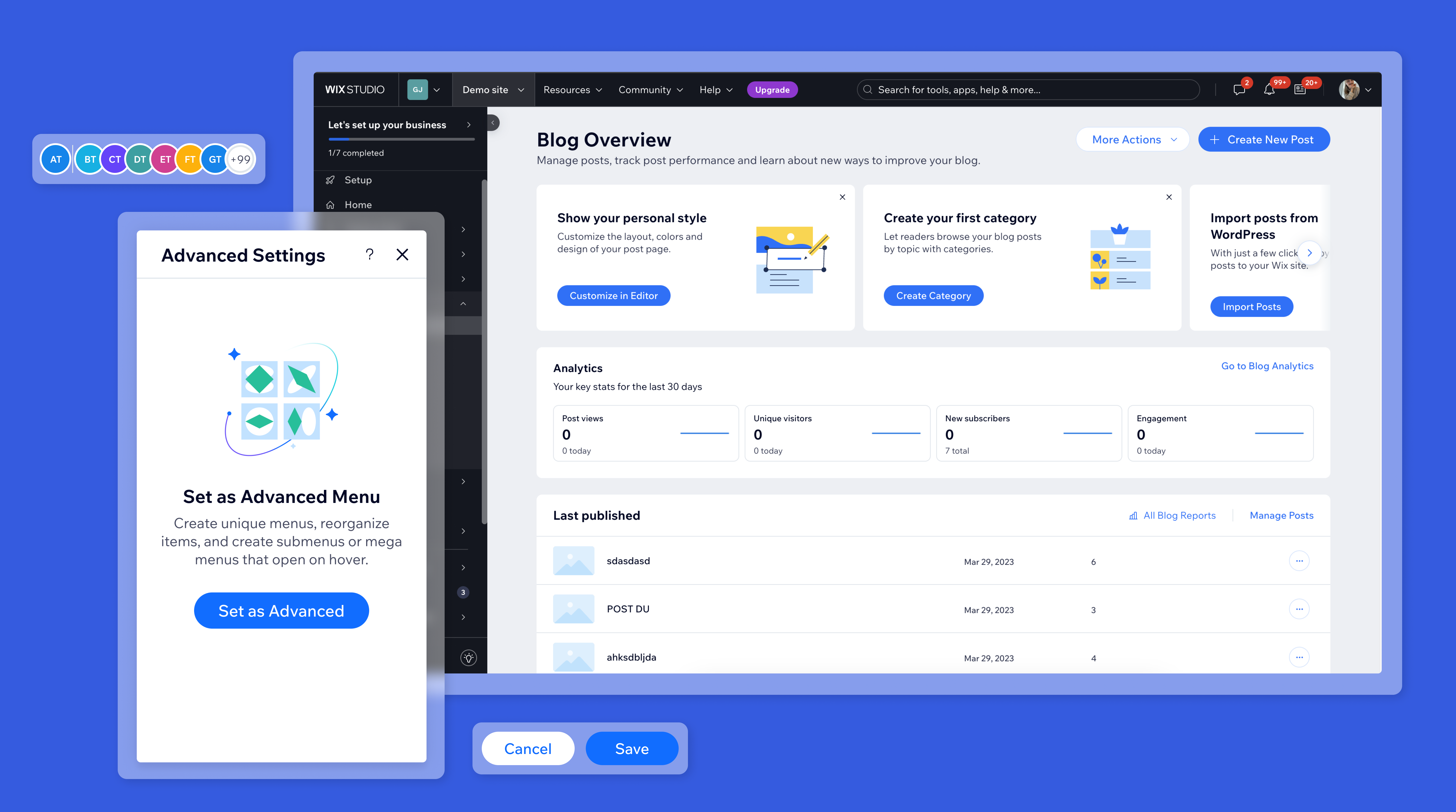 Wix Design System example