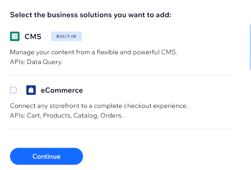 Select business solutions